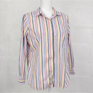 GAP STRIPE BUTTON SHIRT